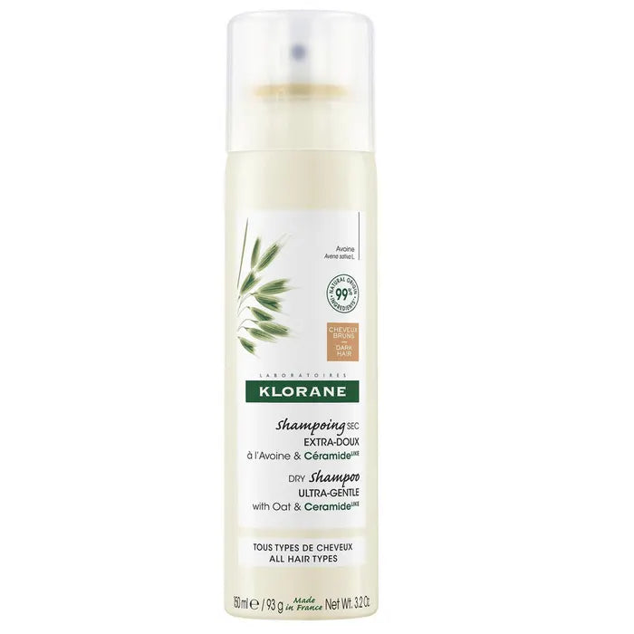 KLORANE Extra-Gentle Dry Shampoo - All Hair Types - Oat and Ceramide 150 ml