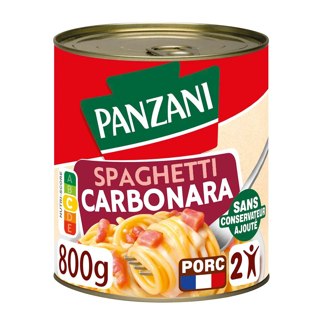 PANZANI Spaghetti carbonara 800g
