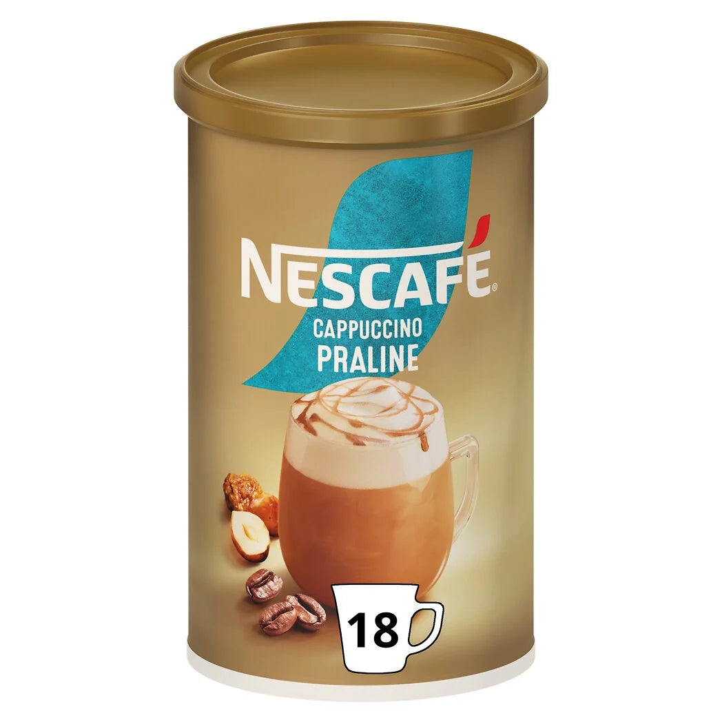 NESCAFE Café Soluble Cappuccino Praline 279g
