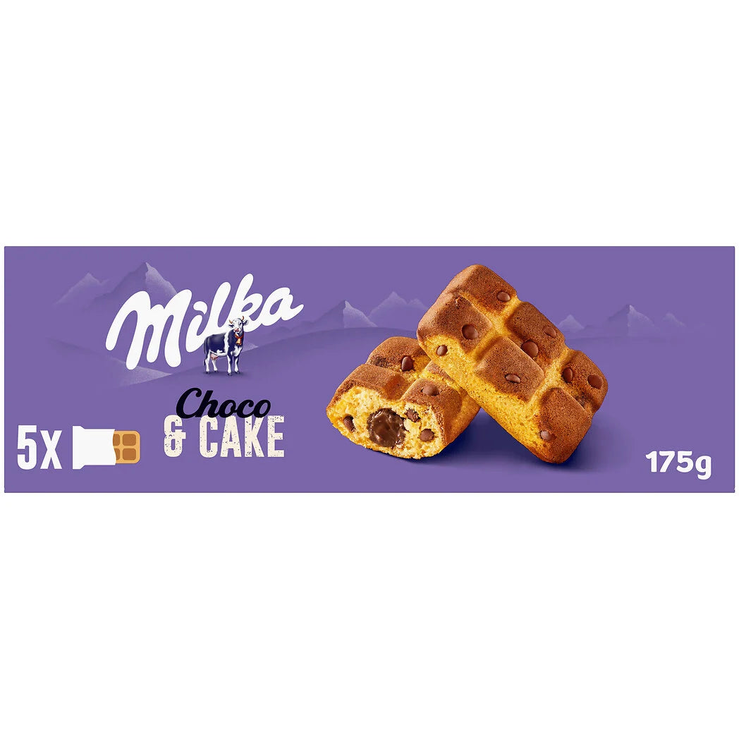 MILKA Gâteau Cake & Choc x5 - 175g