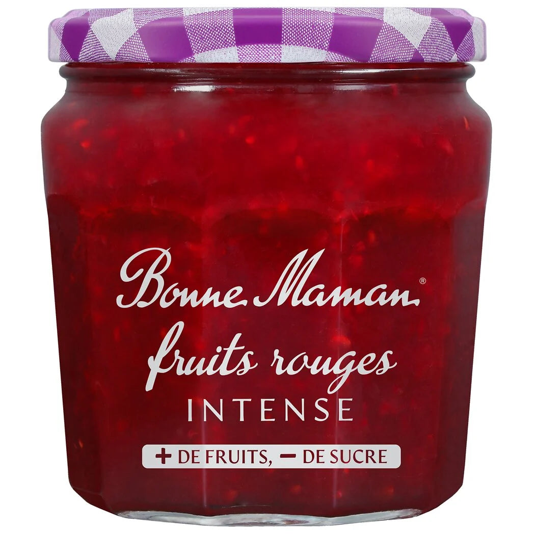 BONNE MAMAN Confiture fruits rouges intenses 335g