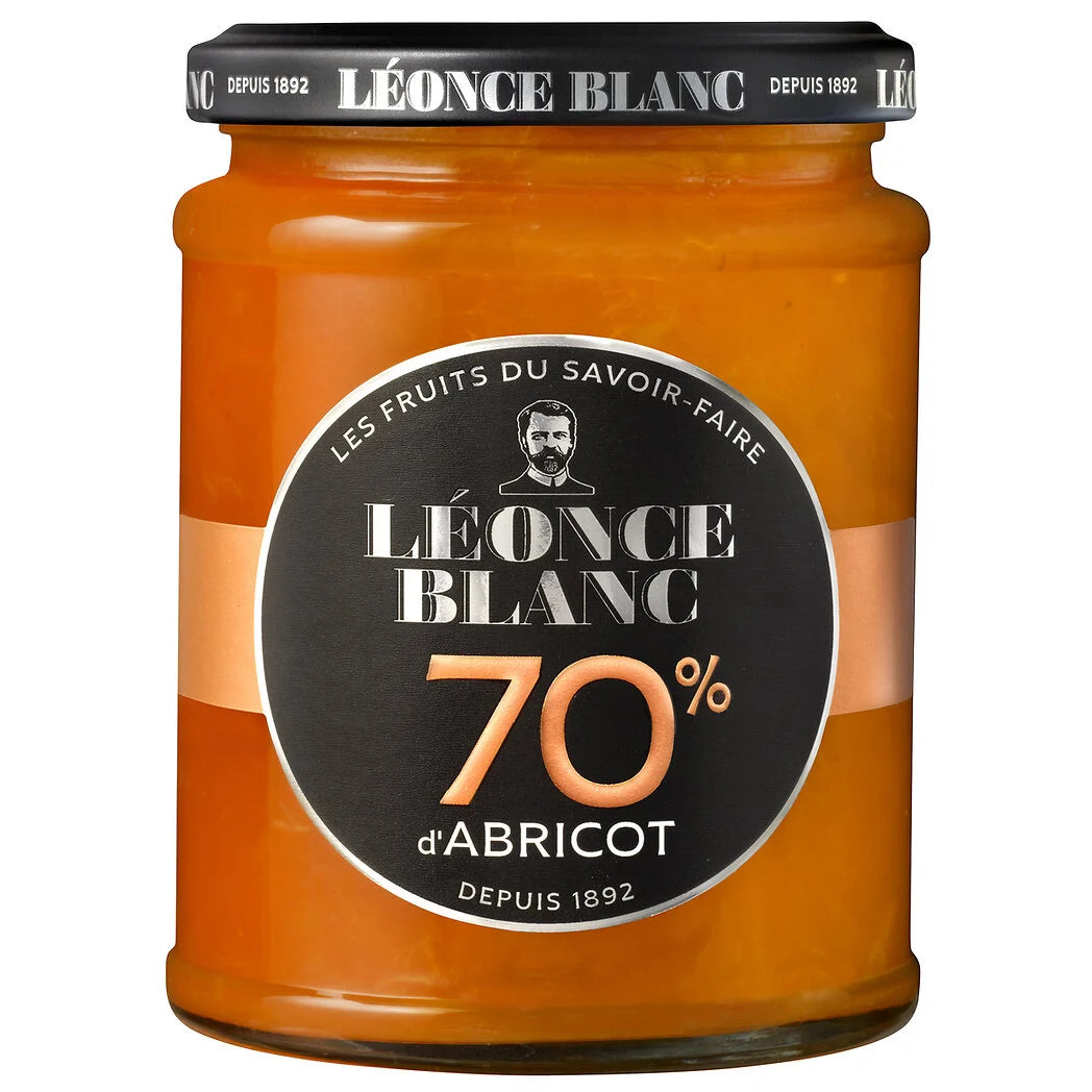 LEONCE BLANC Confiture aux abricots 70% 320g