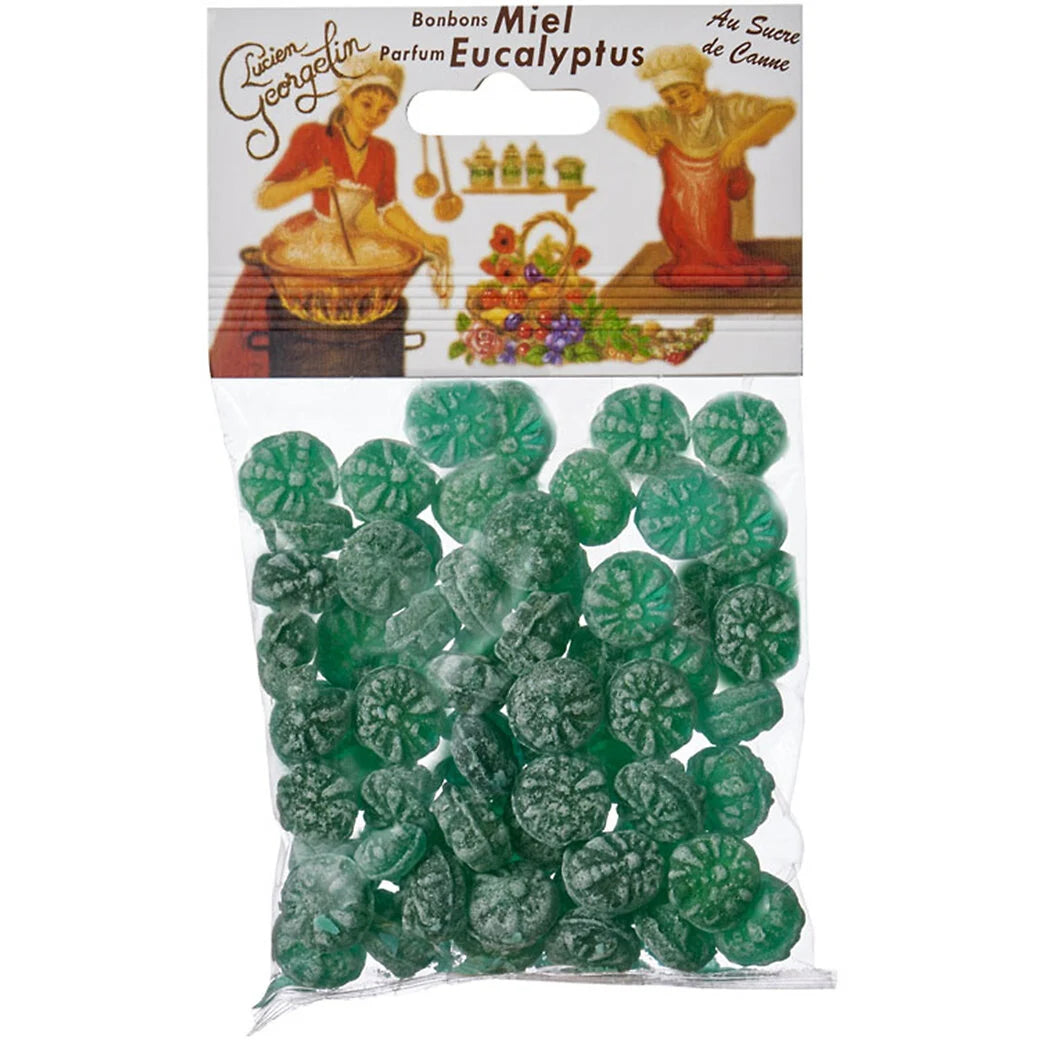 LUCIEN GEORGELIN Bonbons arôme miel eucalyptus 150g