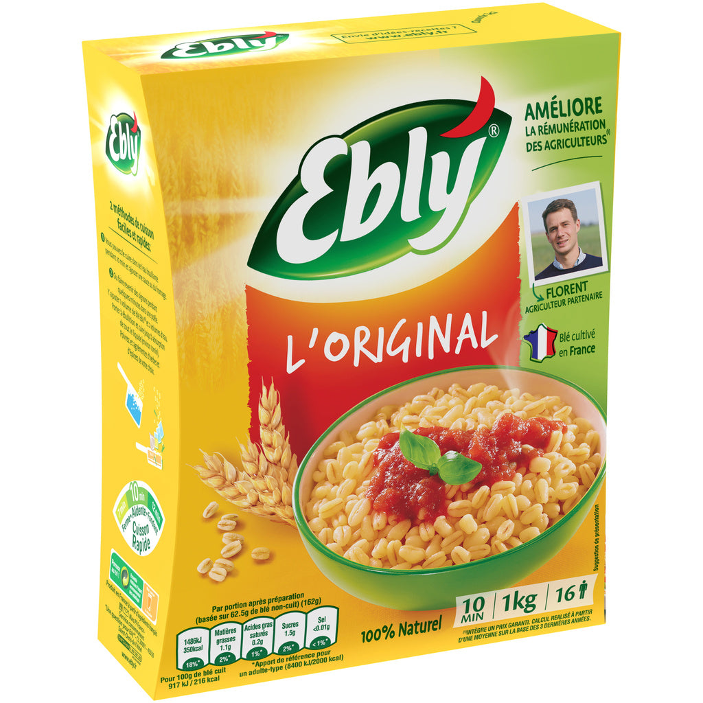 EBLY Blé précuit L'Original 1 kg