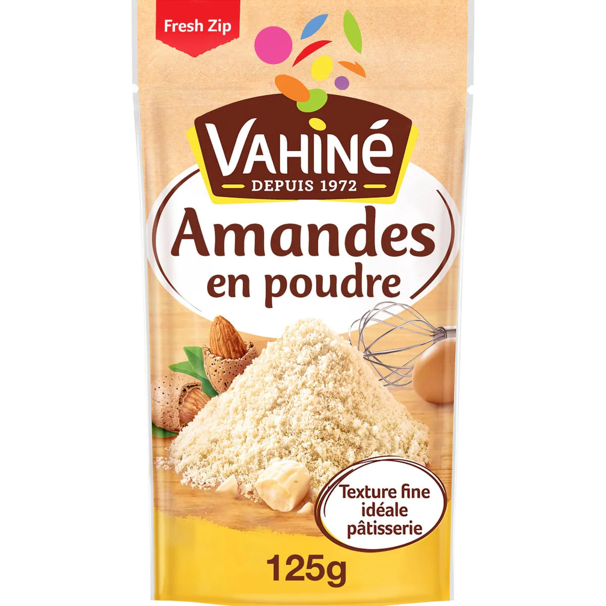 VAHINE Ground Almonds 125g – For Cakes, Pastries & Macarons