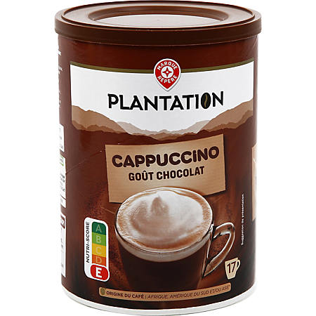 MARQUE REPÈRE Cappucino Saveur Chocolat 306g