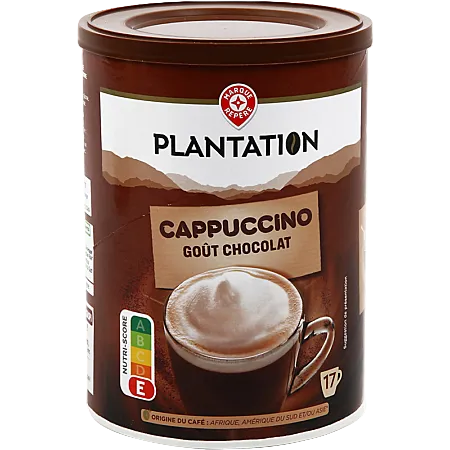 MARQUE REPÈRE Chocolate-Flavored Cappuccino 306g