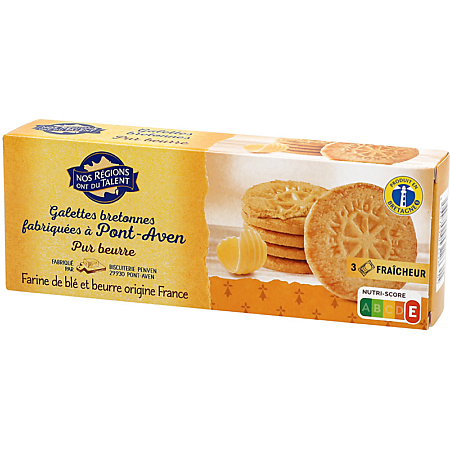 NOS RÉGIONS ONT DU TALENT Buckwheat Breton Galettes 100g
