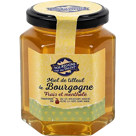 NOS RÉGIONS ONT DU TALENT Burgundy Linden Honey 375g