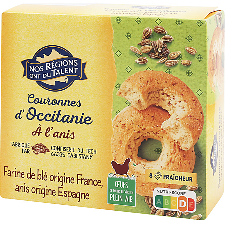 NOS RÉGIONS ONT DU TALENT Occitanie Crown Anise – 175g