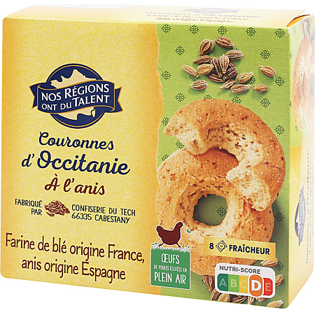 NOS RÉGIONS ONT DU TALENT Occitanie Crown Anise – 175g
