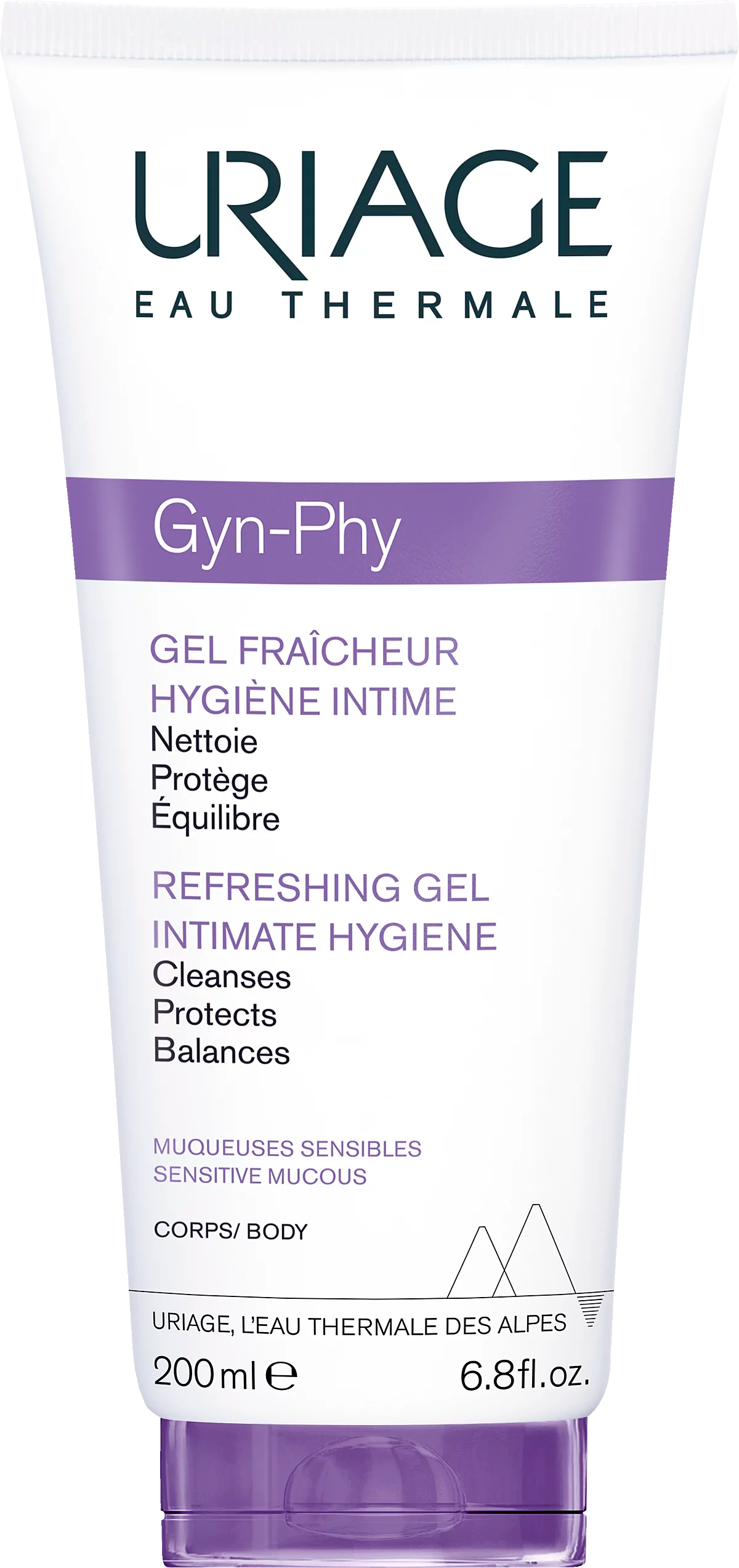 URIAGE Gyn phy gel hygiène intime moussant 200ml