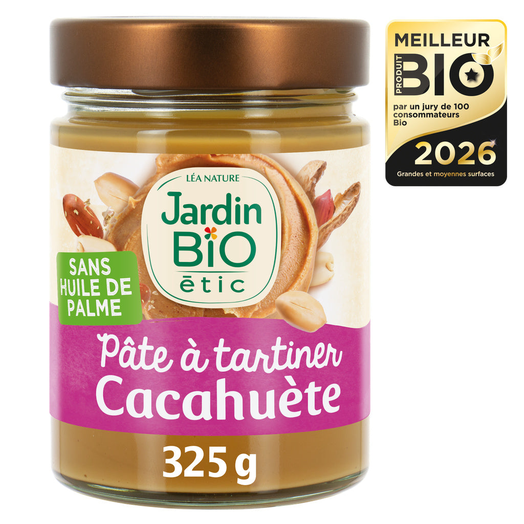 JARDIN BIO Organic Peanut Spread 325g
