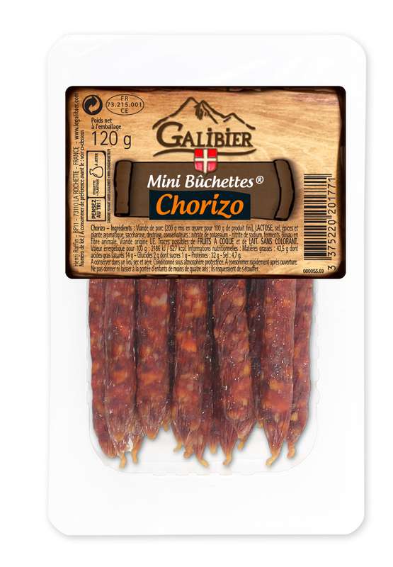 LE GALIBIER Mini Chorizos 120g