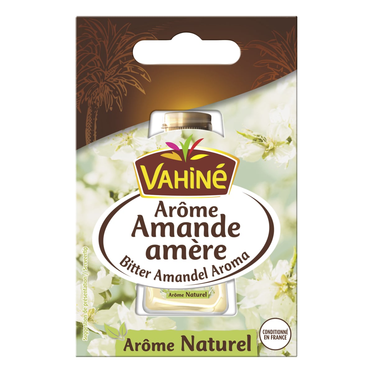 VAHINE Bitter Almond Flavoring 20ml – For Cakes & Macarons