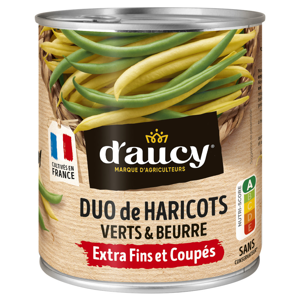 D'AUCY Grüne Bohnen & Wachsbohnen 455 g