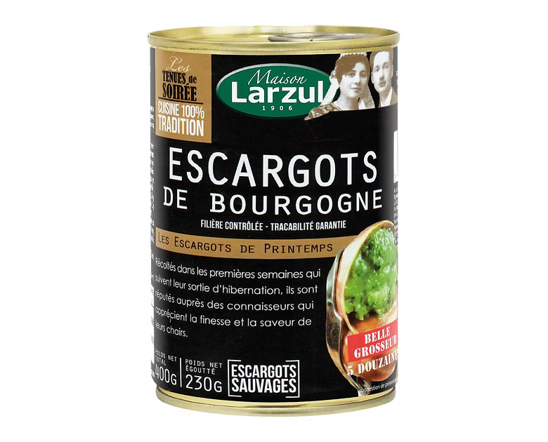 MAISON LARZUL ESCARGOTS DE BOURGOGNE 400g