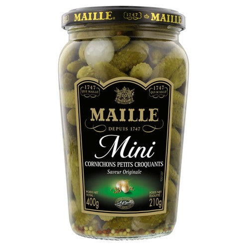 MAILLE Cornichons Extra Ailerons 220g