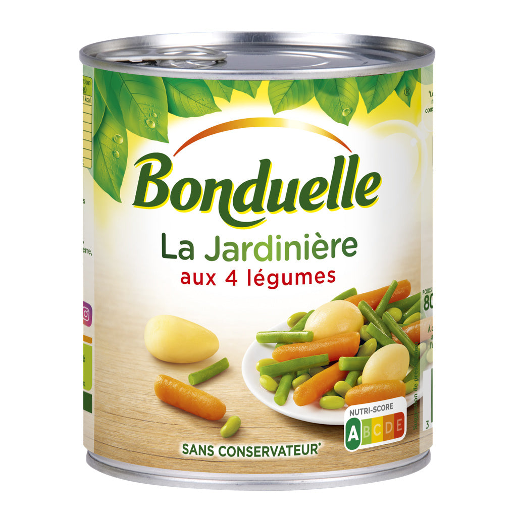 BONDUELLE Jardinière mit 4 Gemüsesorten 510 g