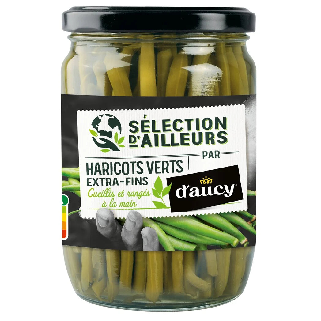 D'AUCY Sélection d'Ailleurs - Extra-feine grüne Bohnen 280 g