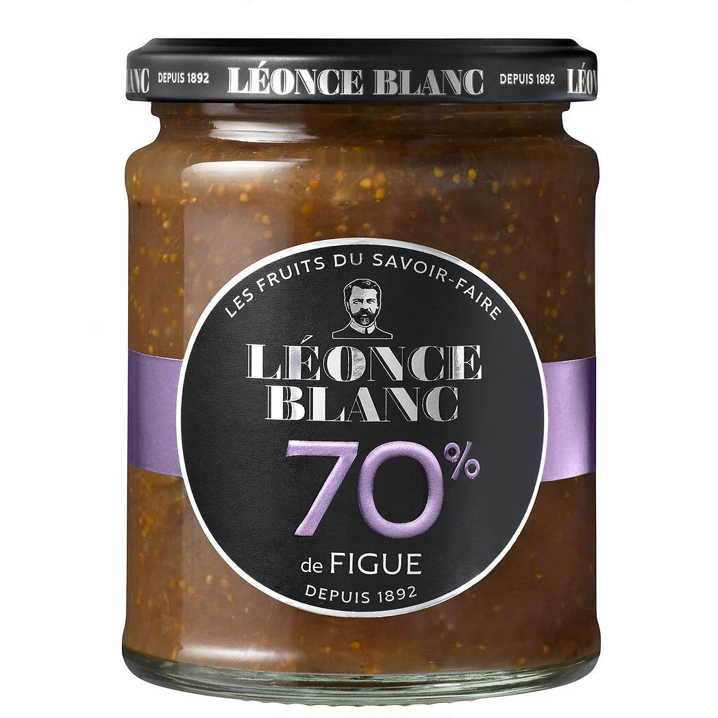 LEONCE BLANC Confiture figue 70% 320g
