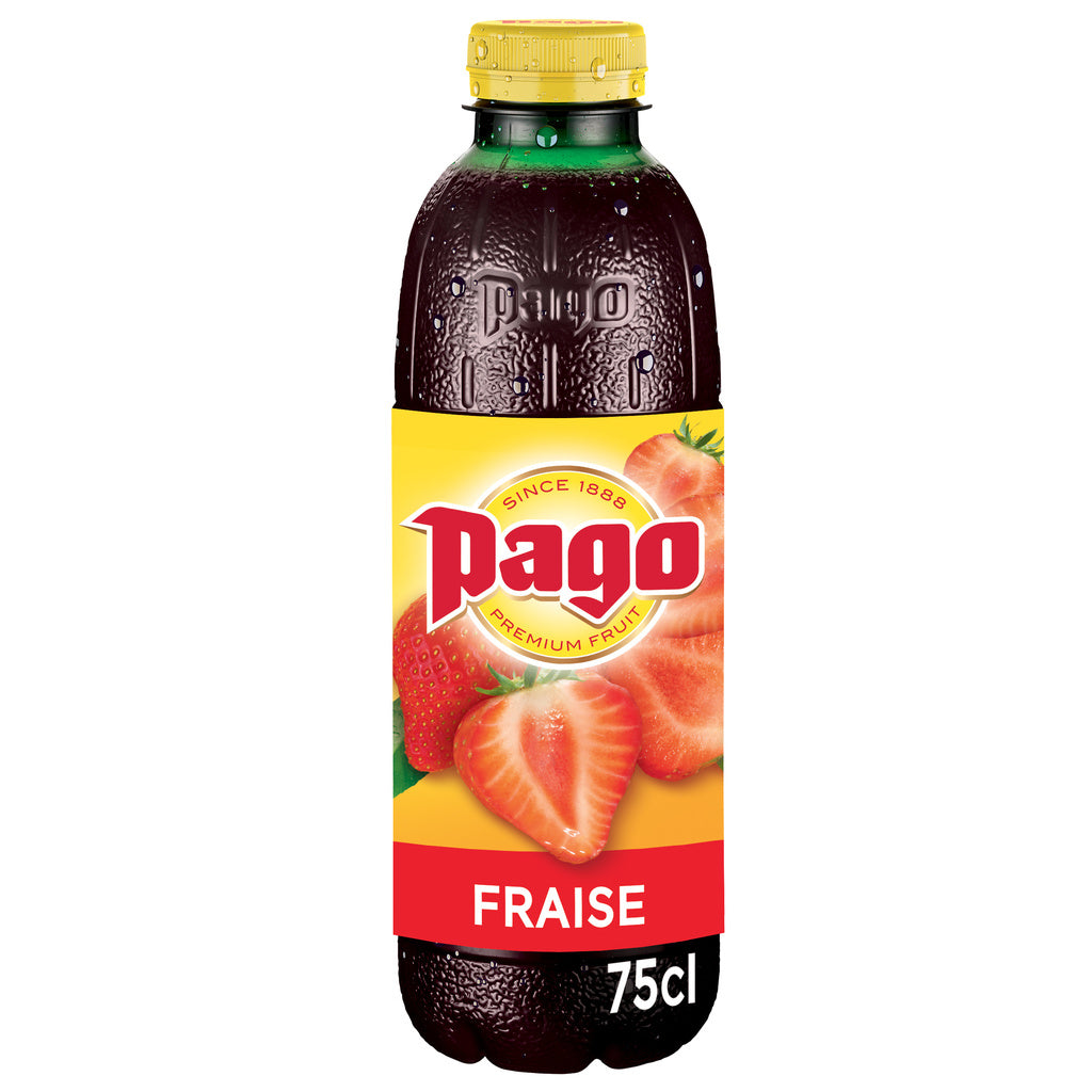 PAGO Erdbeergetränk 75cl