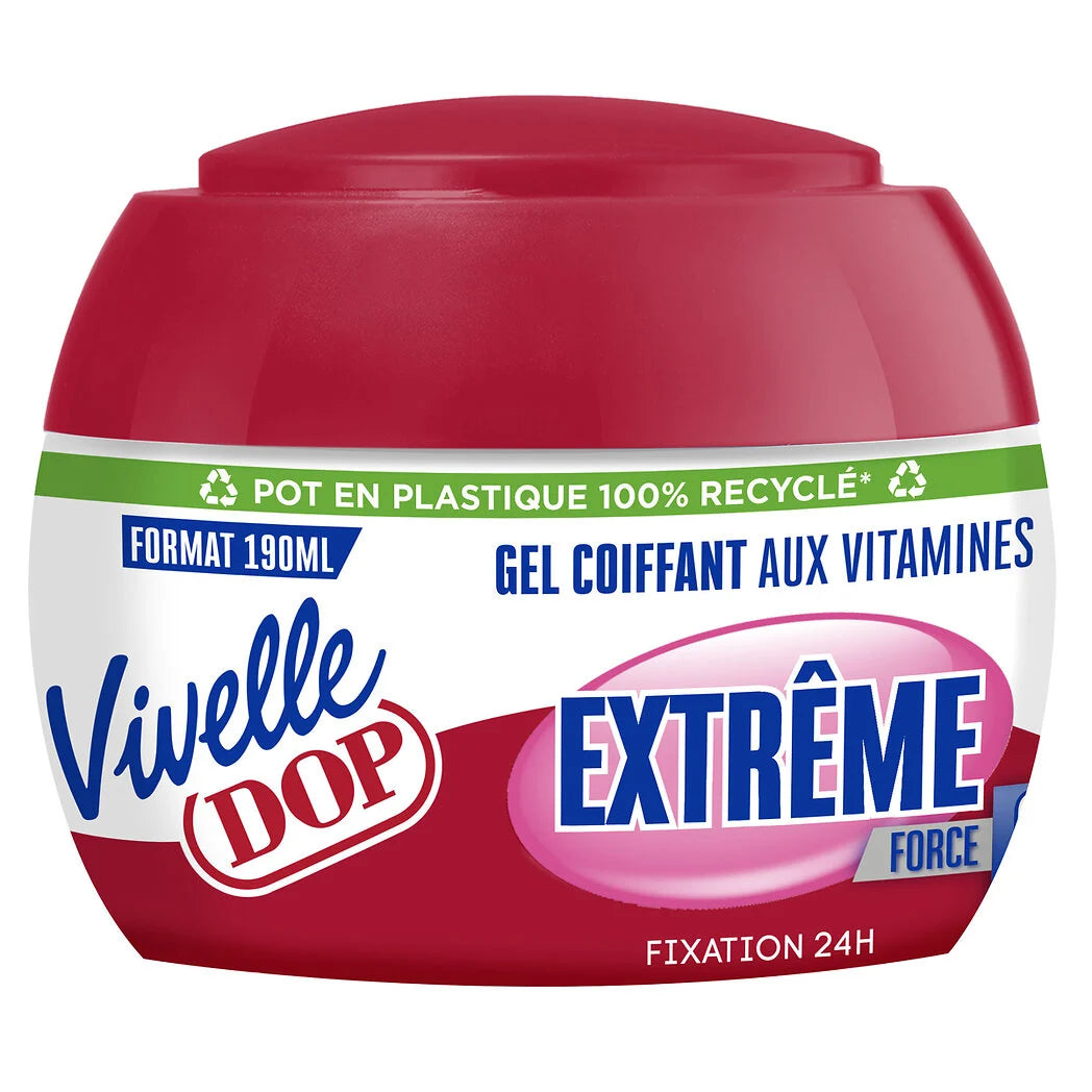VIVELLE DOP Hair Styling Gel – Extreme Hold 190ml