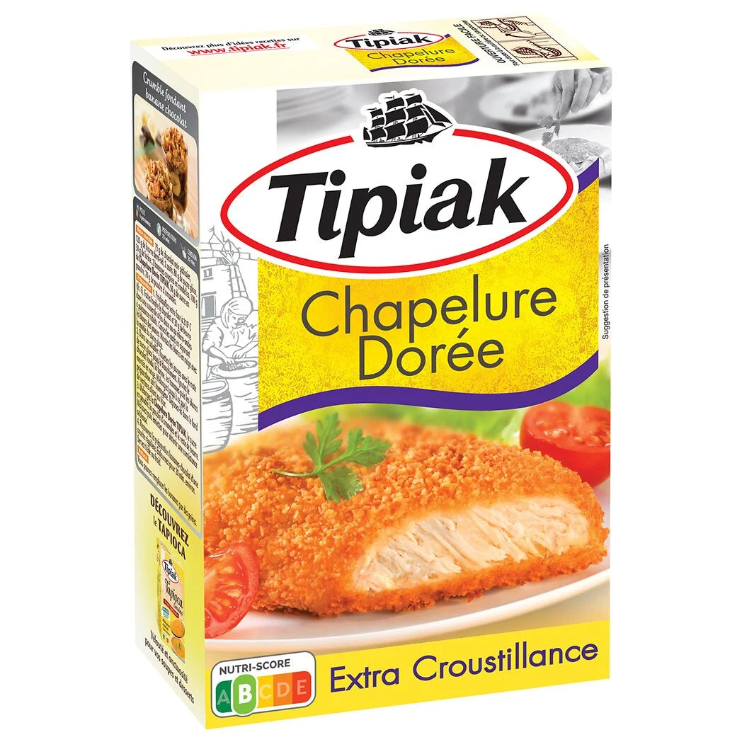 TIPIAK Golden Breadcrumbs Extra Crispy 250g