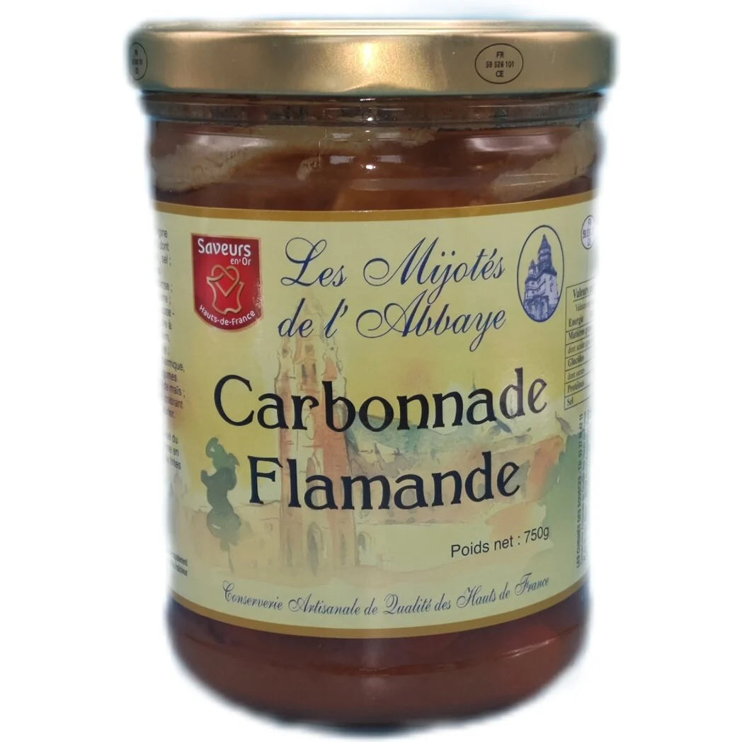 LES MIJOTES DE L'ABBAYE Carbonnade Flamande 750g