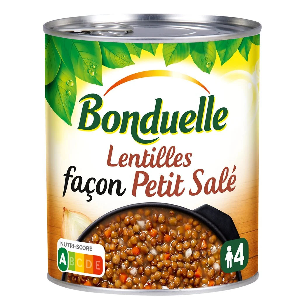 BONDUELLE Linsen nach Elsässer Art 800 g