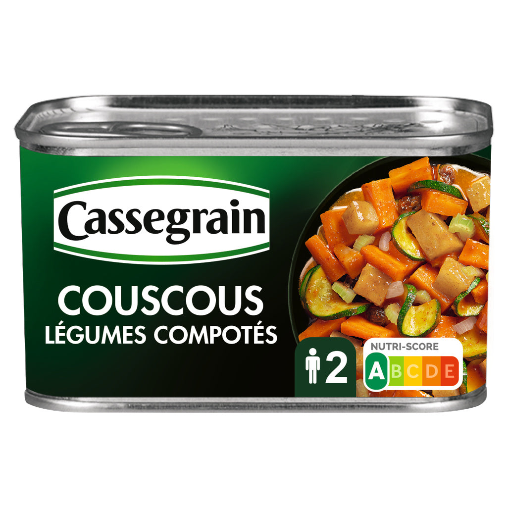 CASSEGRAIN Couscous Gemüsekompott 375g