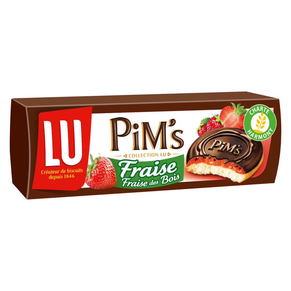 LU Pim's - Gâteau fraise touche de fraise des bois 150g
