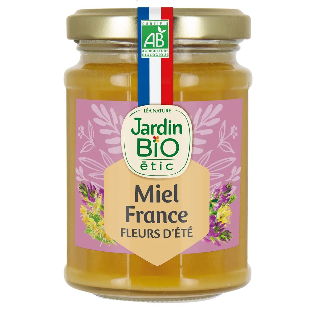 JARDIN BIO Organic Summer Flower Honey 230g
