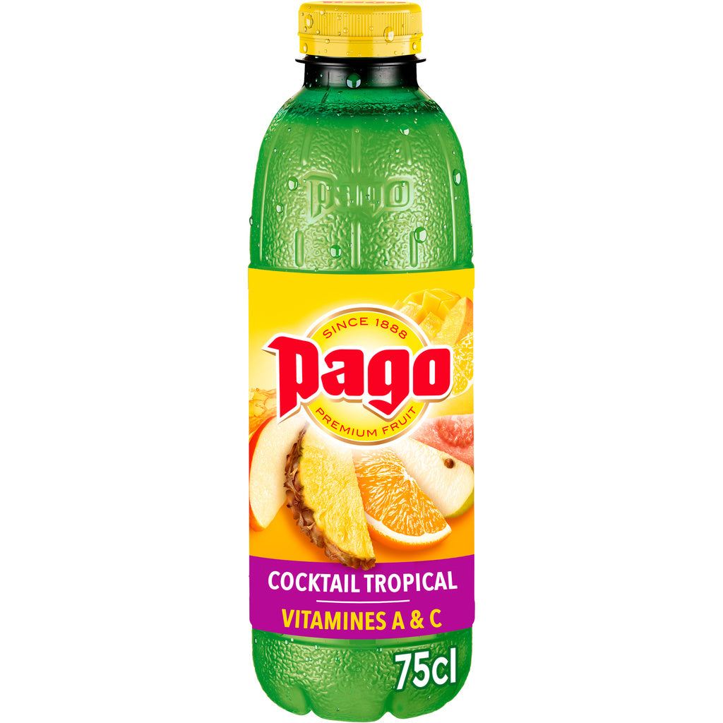 PAGO Tropischer Multivitaminsaft 75cl
