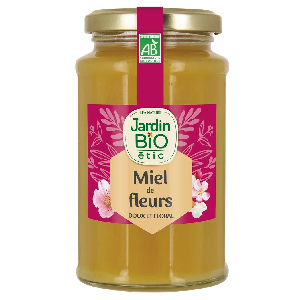 JARDIN BIO Organic Flower Honey 360g