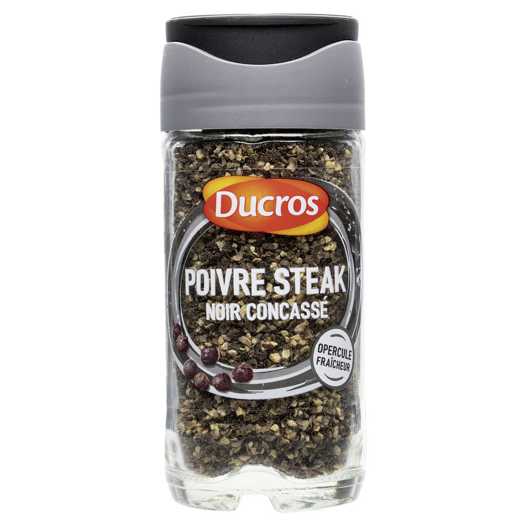 DUCROS Steakpfeffer schwarz geschrotet 38g