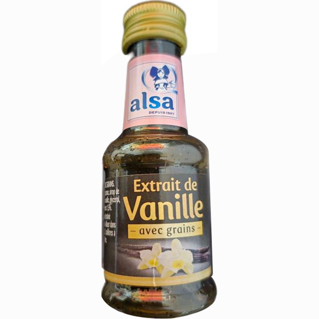 ALSA Vanilleextrakt mit Samenkörnern 30ml