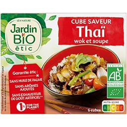JARDIN BIO Organic Thai Flavored Wok & Soup Cubes (6x11g)