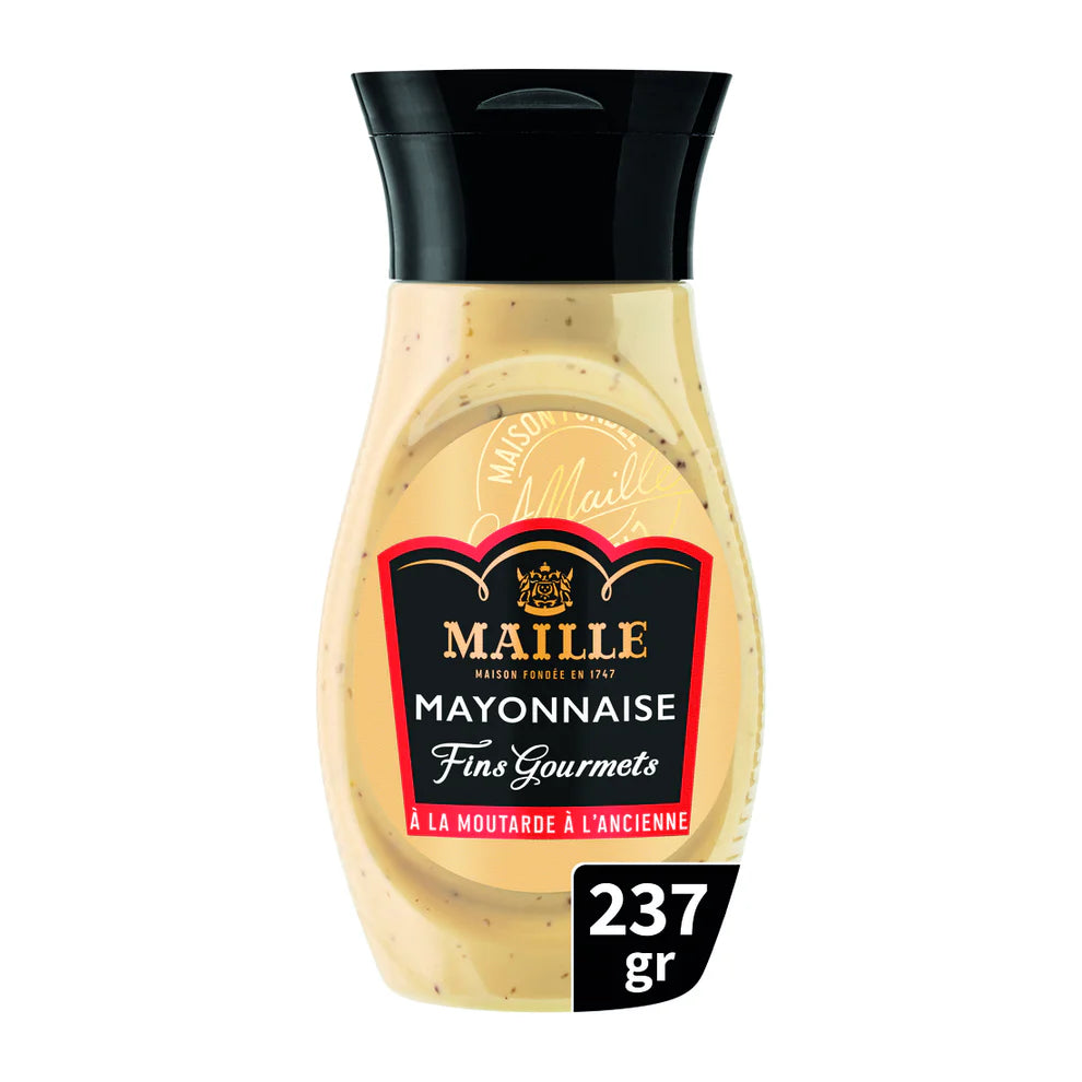 MAILLE Gourmet Quality Mayonnaise 237g Soft Bottle