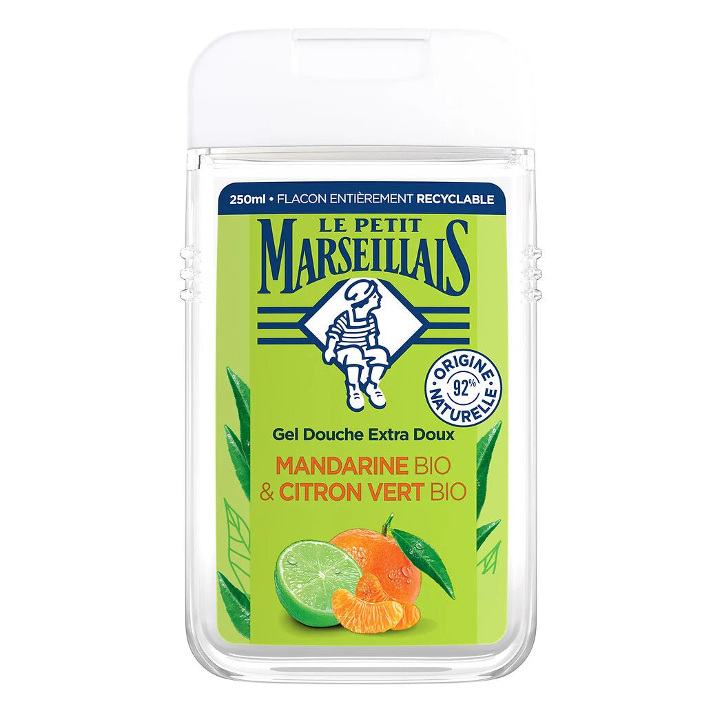 LE PETIT MARSEILLAIS Shower gel mandarin lime 250ml