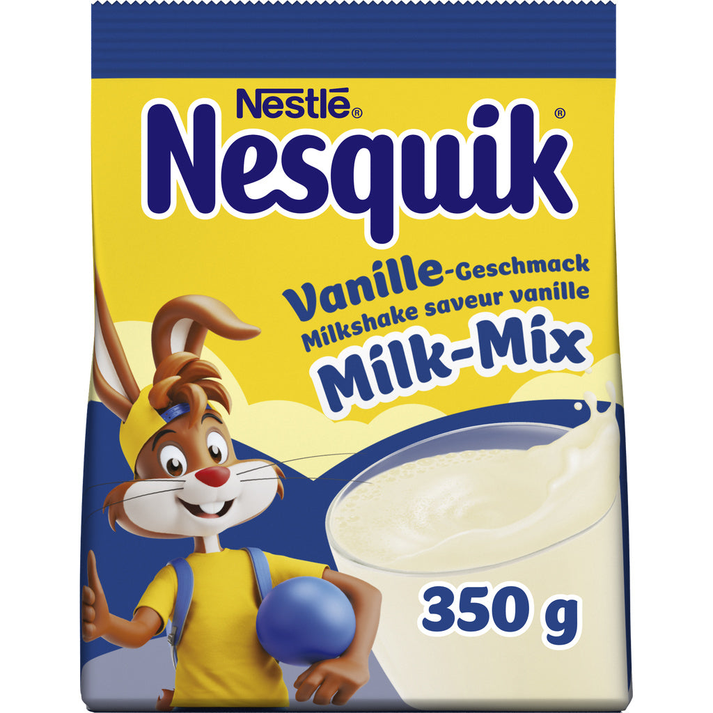 NESTLE NESQUIK Poudre pour Milkshake saveur vanille 350g