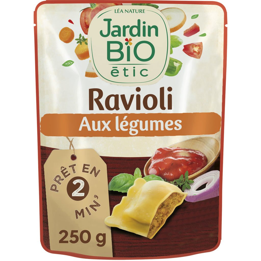 JARDIN BIO Organic Vegetable Ravioli 250g