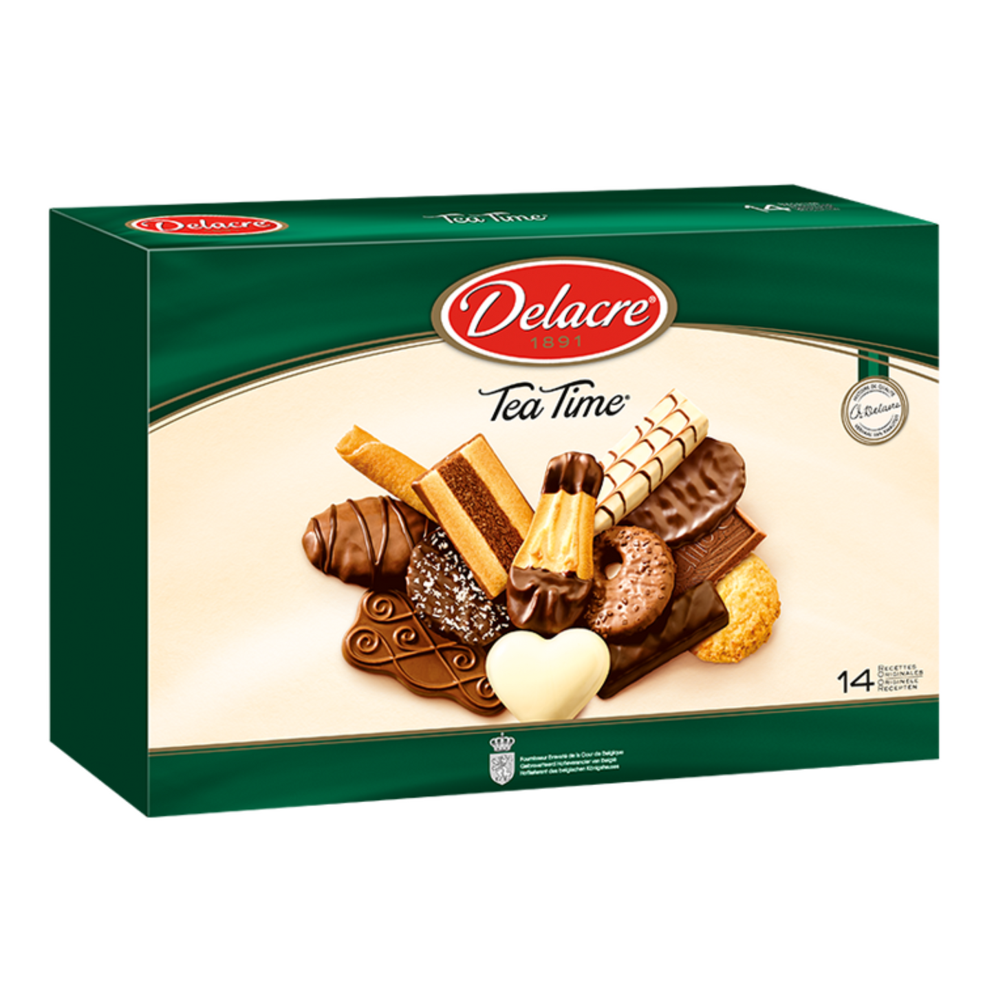 DELACRE Tea Time Assorted Biscuits 500g