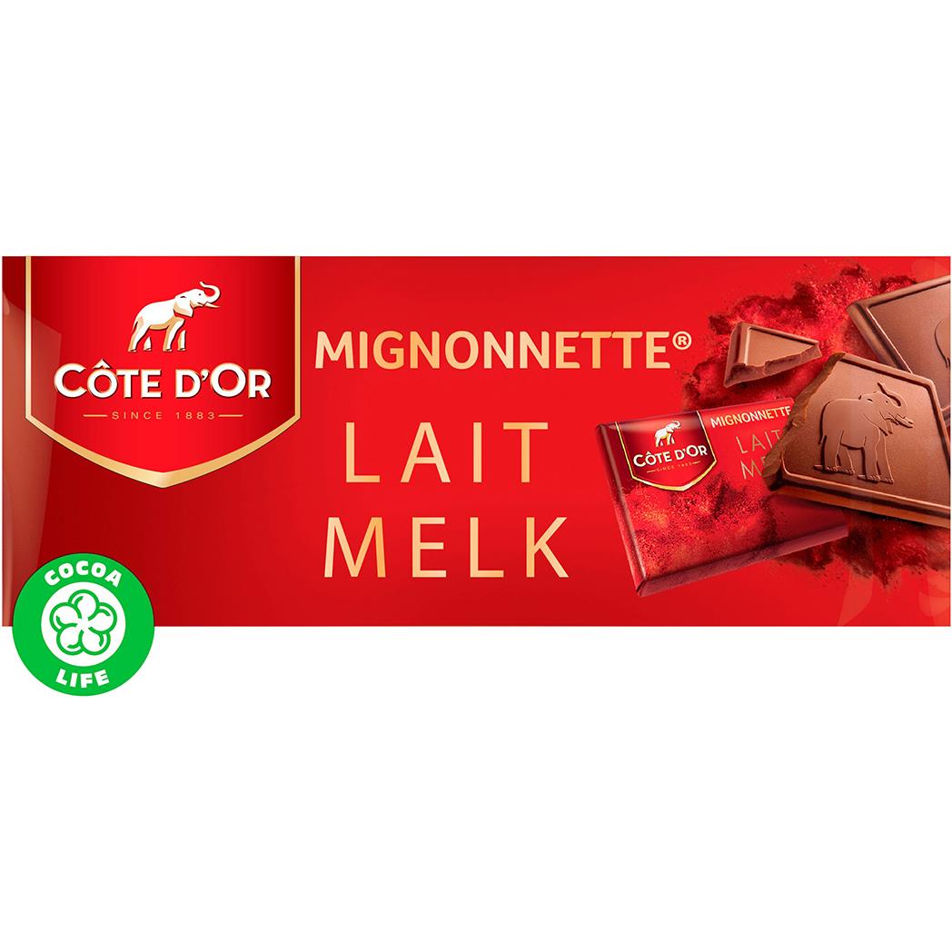 COTE D'OR Mignonette chocolat au lait x24
