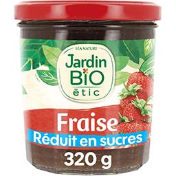 JARDIN BIO Organic Low Sugar Extra Strawberry Jam 320g