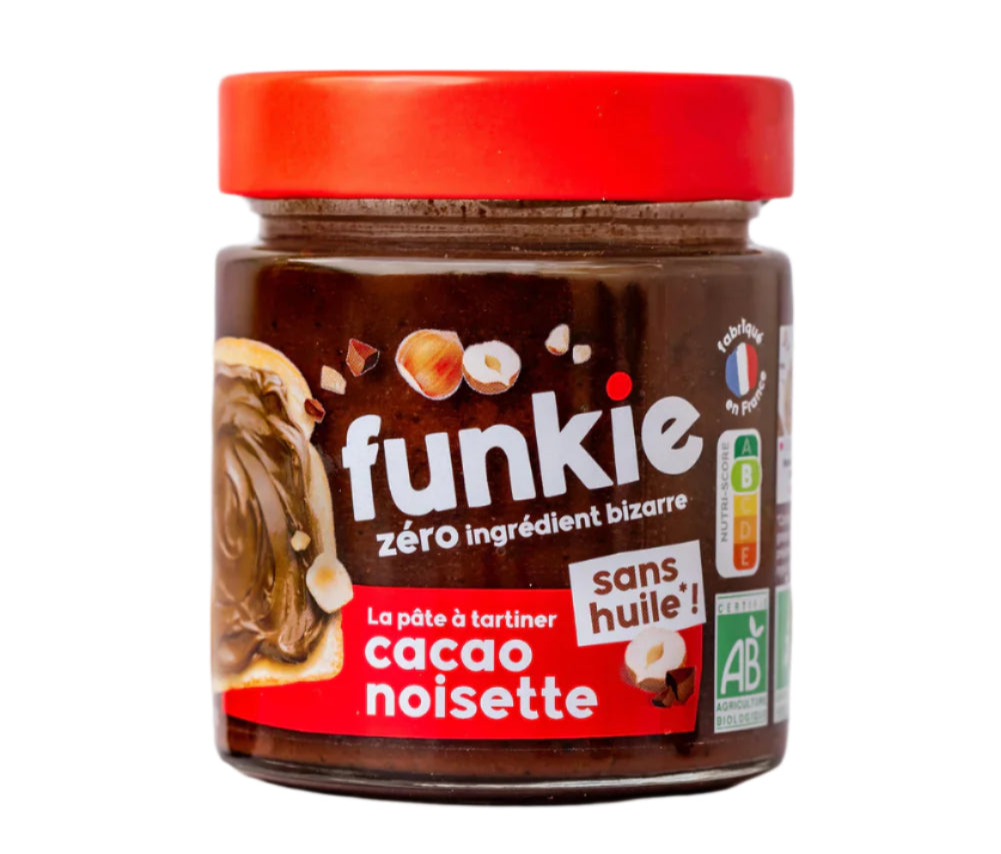 FUNKIE Organic Cocoa Hazelnut Spread 200g