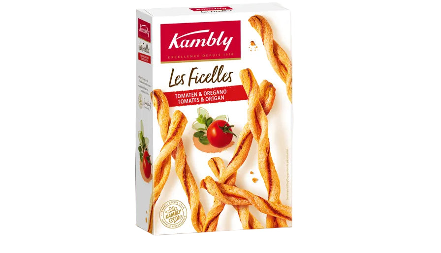 KAMBLY Gebäck Apéritifstangen Tomaten 100g