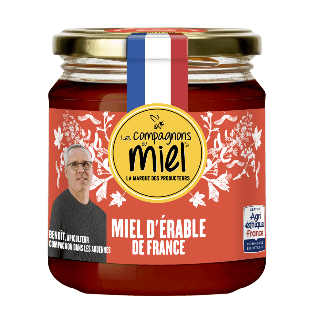 LES COMPAGNONS DU MIEL Miel d’Erable de France 375g