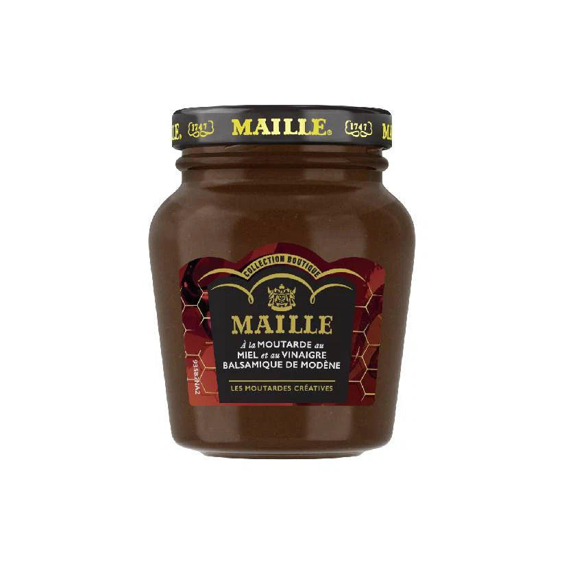 MAILLE Spécialité à la Moutarde au Miel et Vinaigre Balsamique de Modène 117g