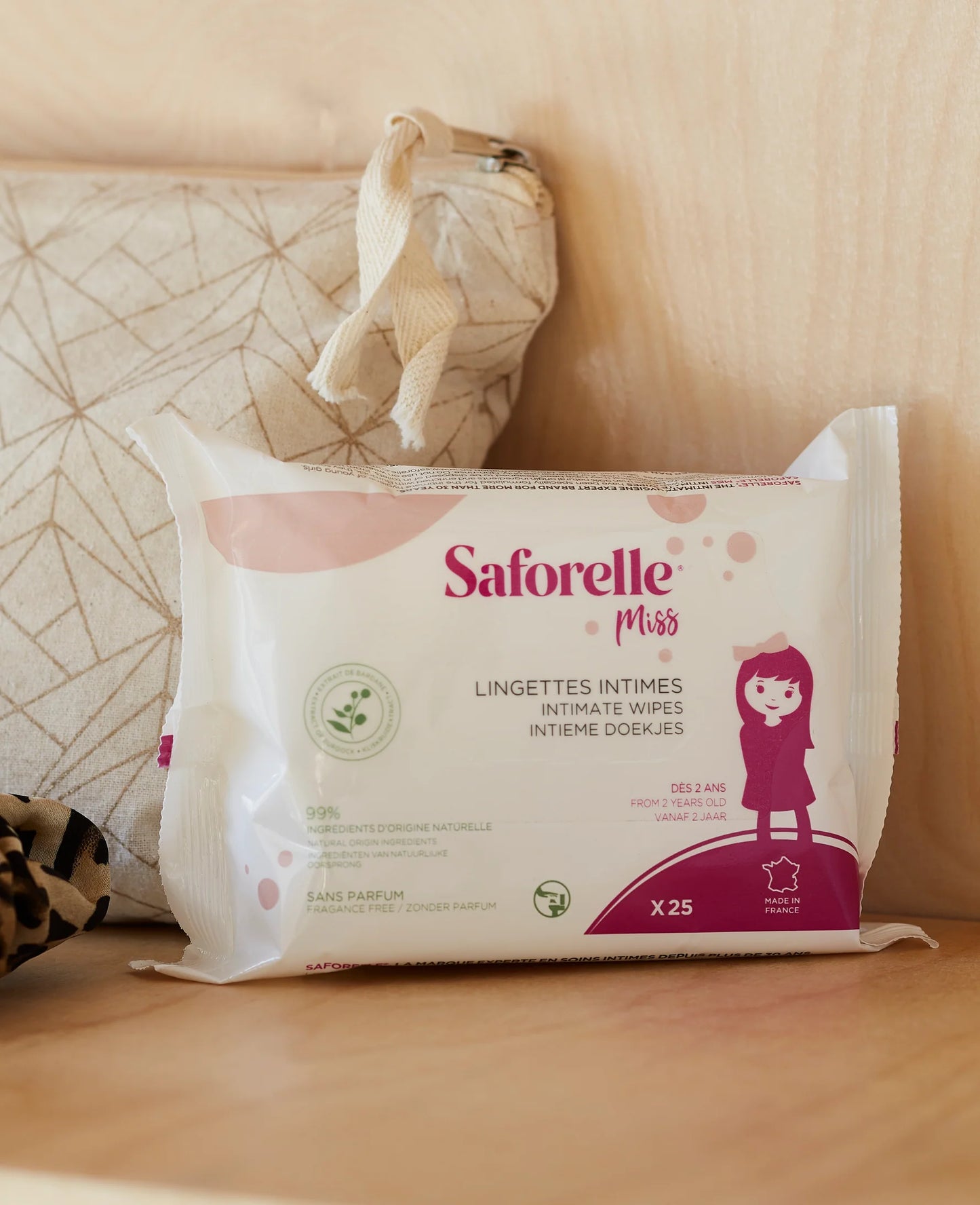 SAFORELLE Lingettes Intimes Miss x25